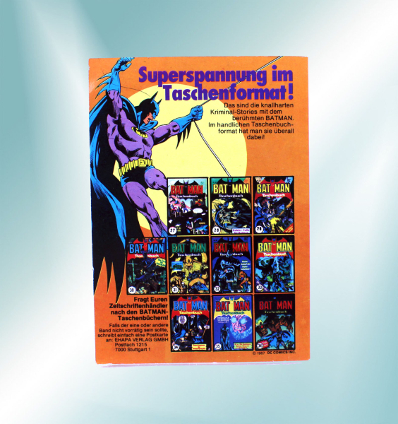 DC Comics Batman Comic Taschenbuch Nr. 37 (1987) von Ehapa